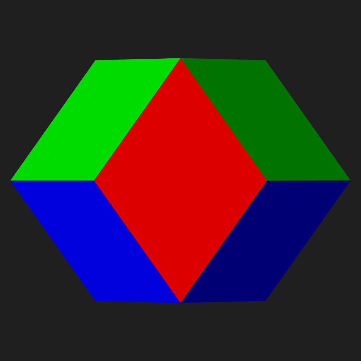 Rhombic Dodecahedron 5