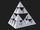 Sierpinski Pyramid Iteration 2